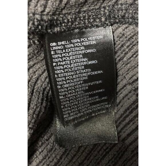 The North Face Fitted Womans Grey Zipper Sweater with Hood Size Med - Picture 7 of 7